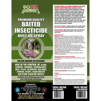Doktor Doom Baited Insecticide Diatomaceous